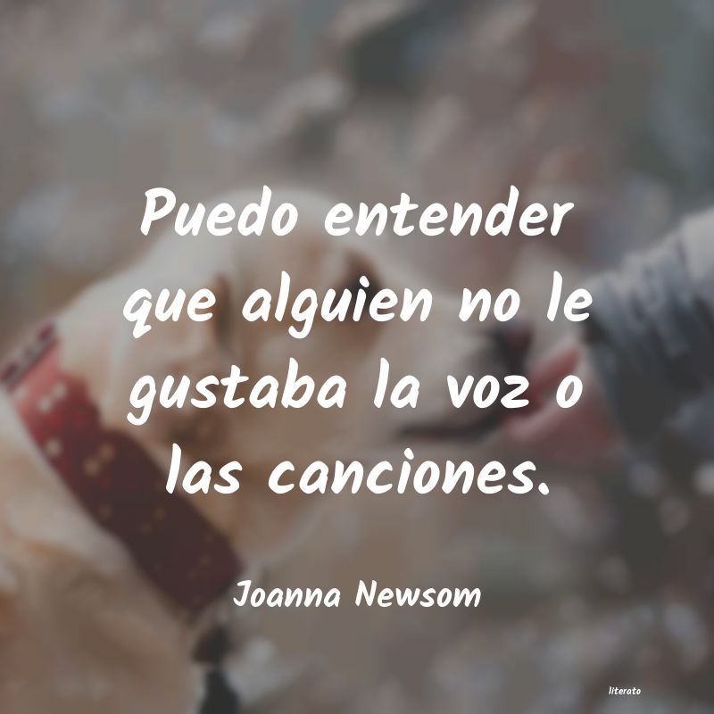 Frases de Joanna Newsom