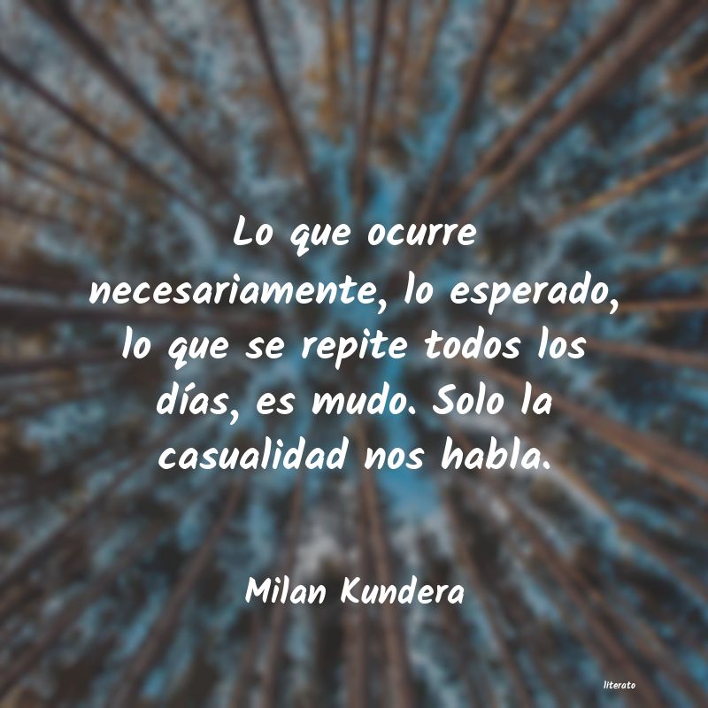 frases de Milan Kundera