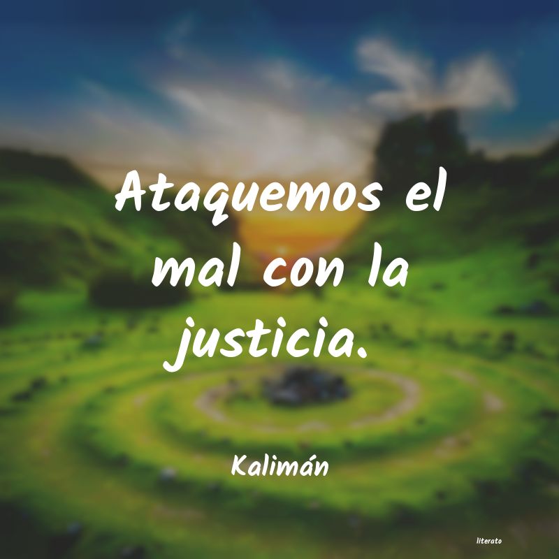 Frases de Kalimán