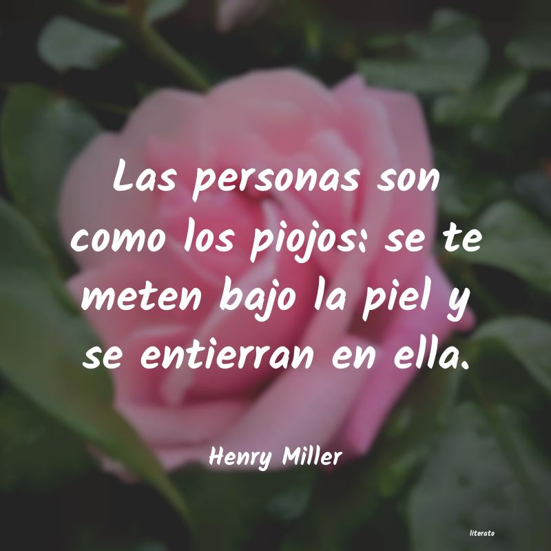 Frases de Henry Miller