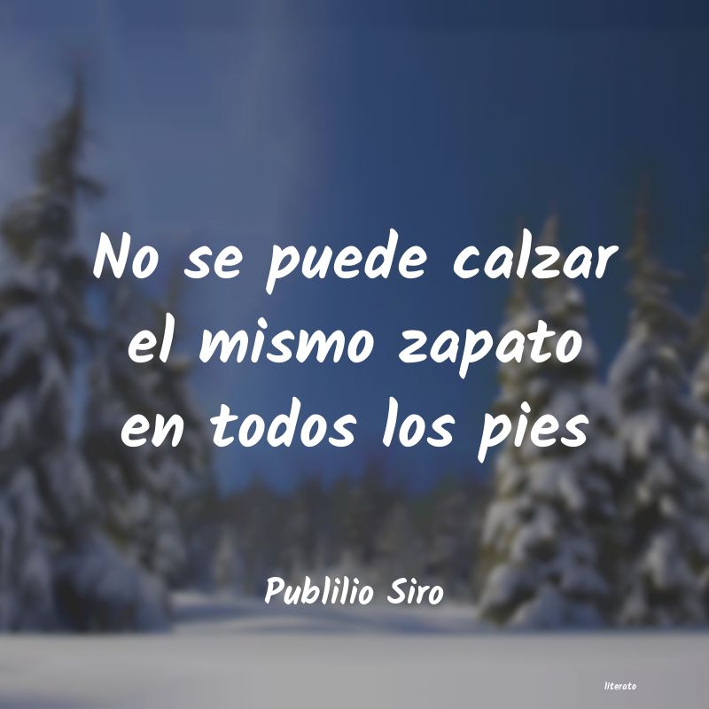 Frases de Publilio Siro