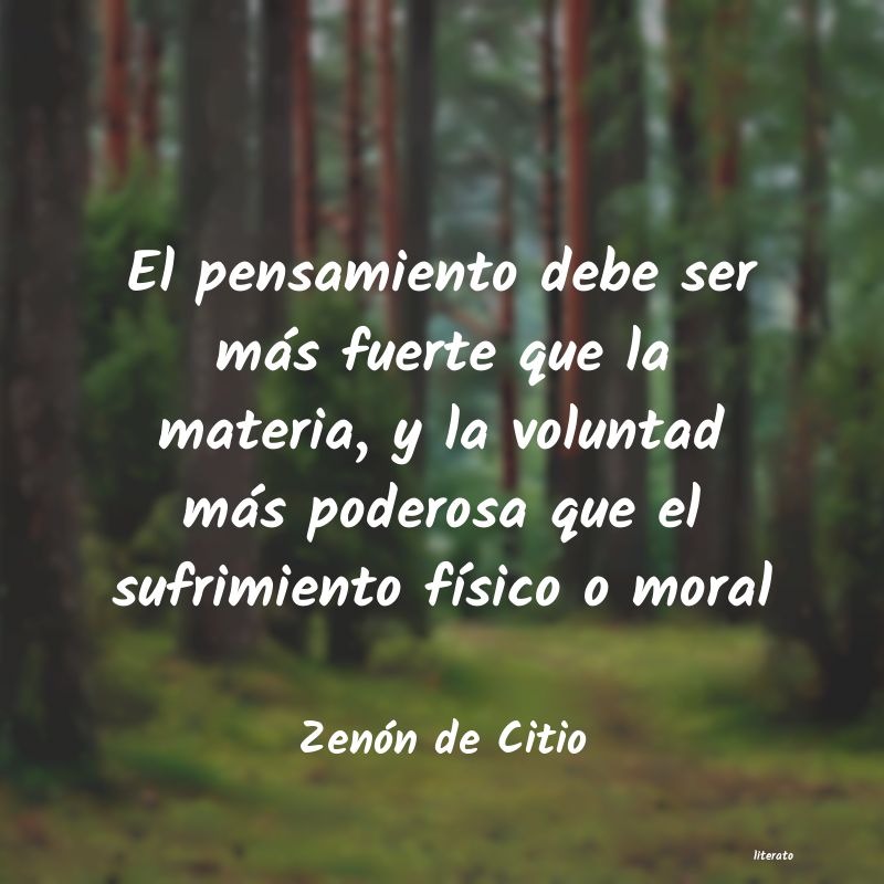 frases de Zenón de Citio