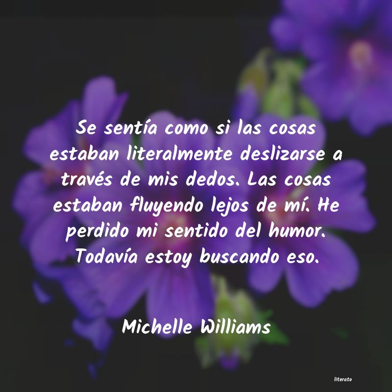 frases de Michelle Williams