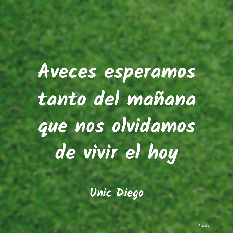 frases de Unic Diego