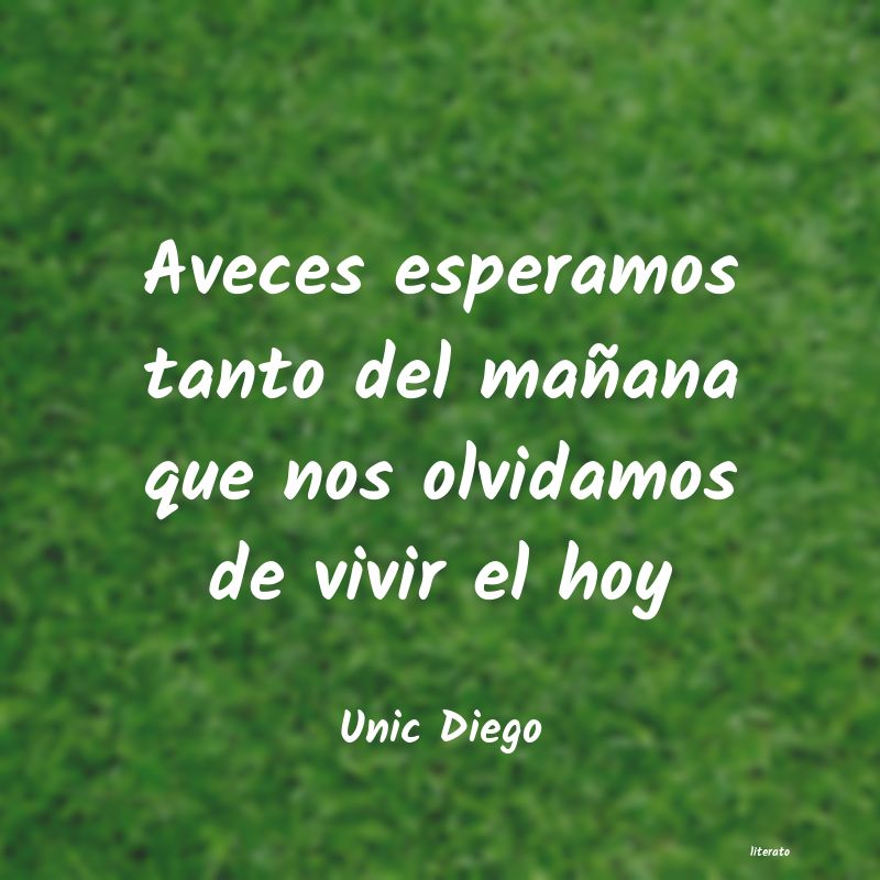 Frases de Unic Diego