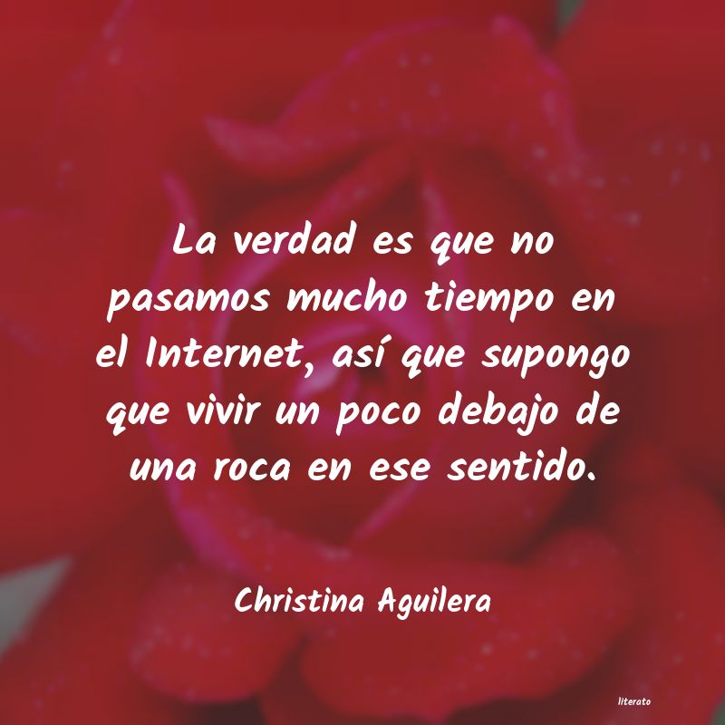 Frases de Christina Aguilera