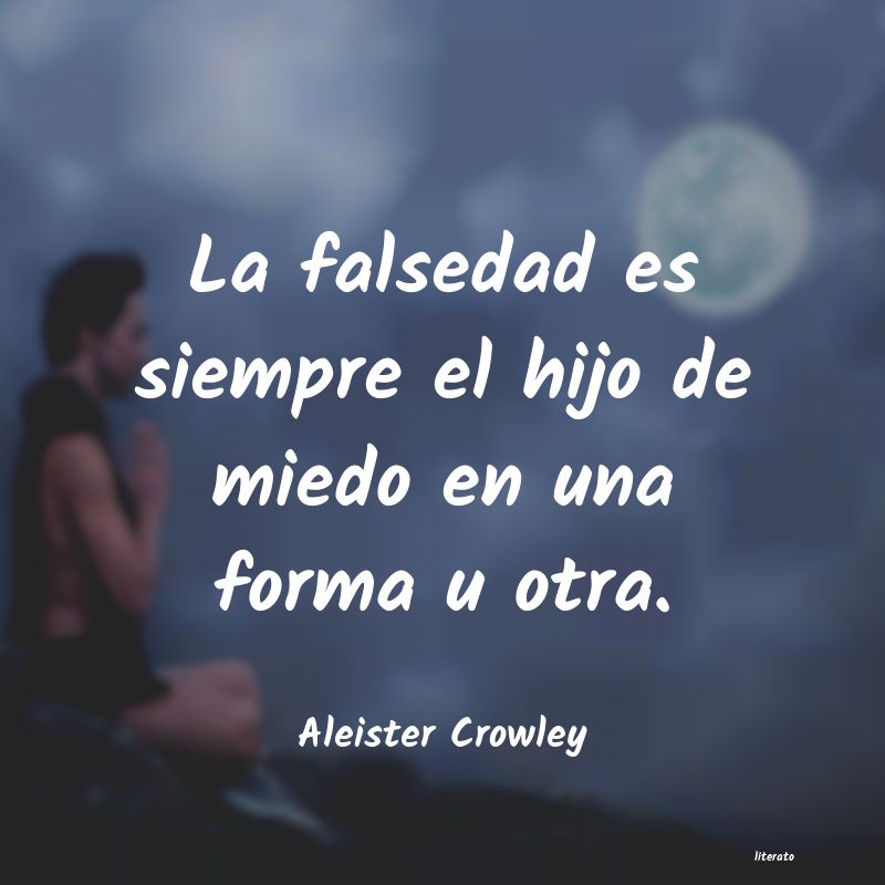 frases de Aleister Crowley