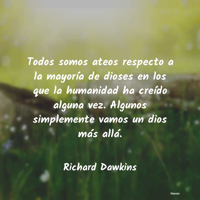 frases de Richard Dawkins