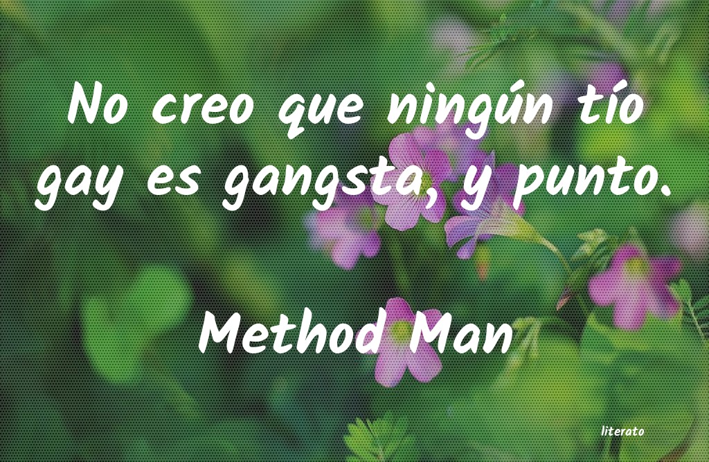 Frases de Method Man