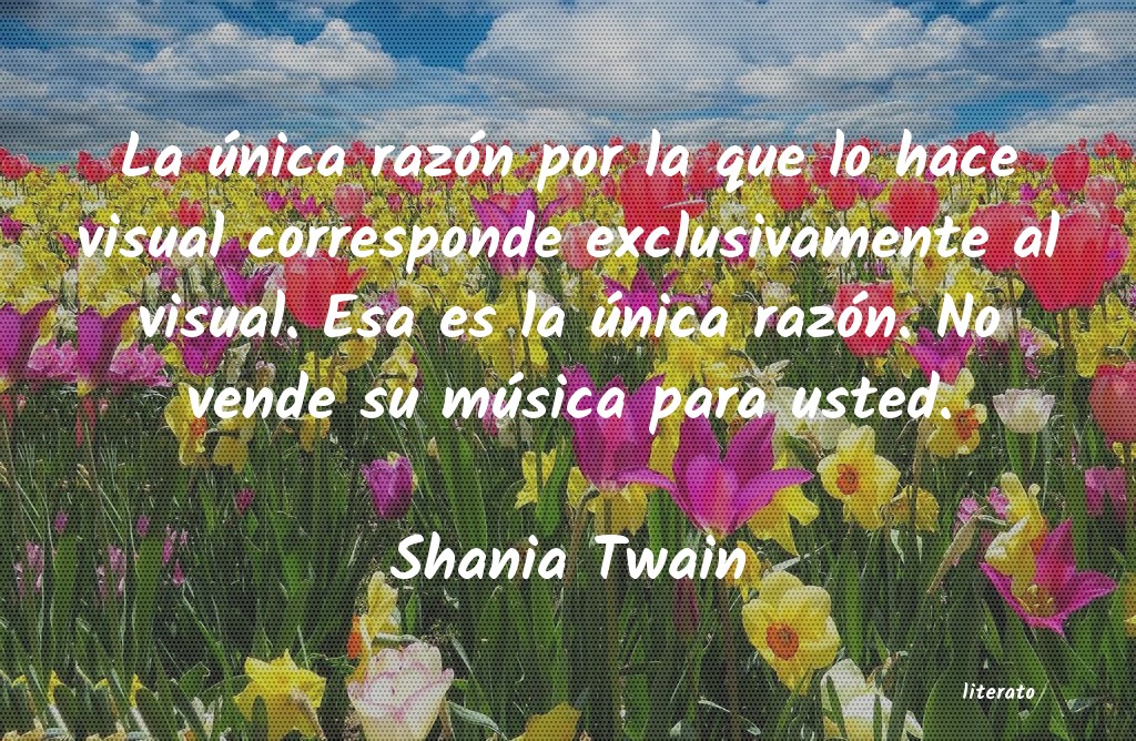 Frases de Shania Twain