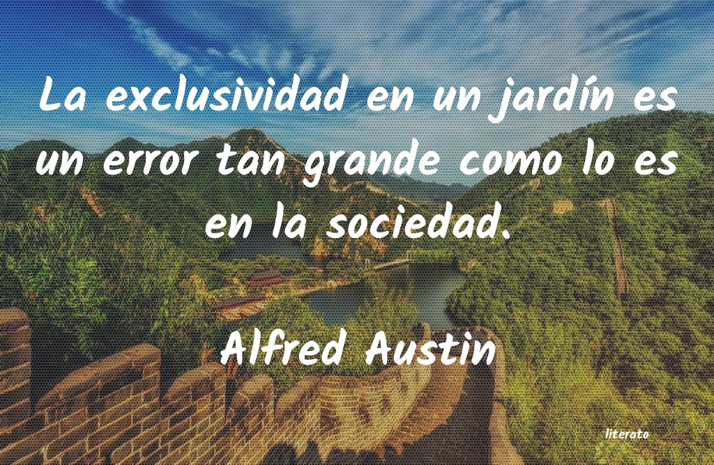 frases de Alfred Austin