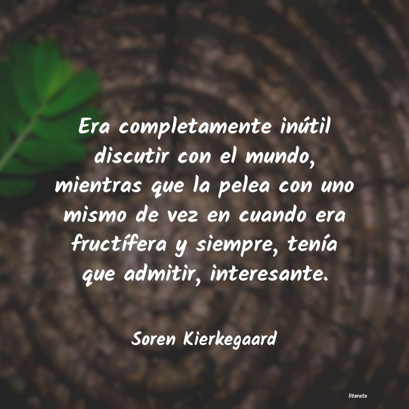 Frases de Soren Kierkegaard