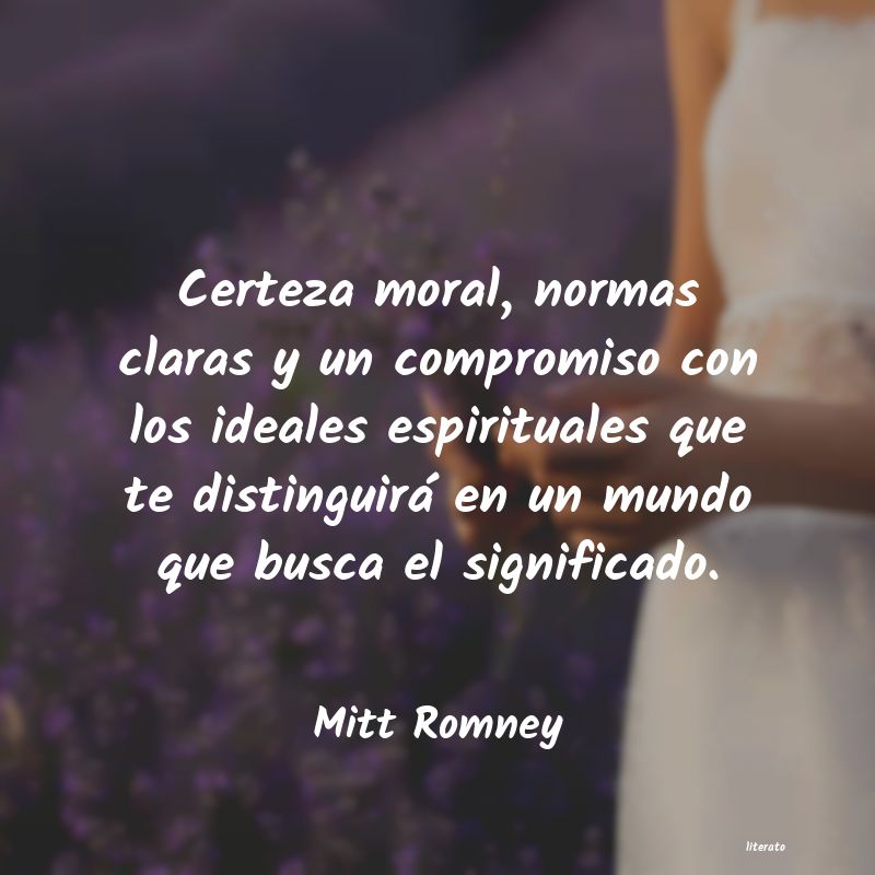 frases de Mitt Romney