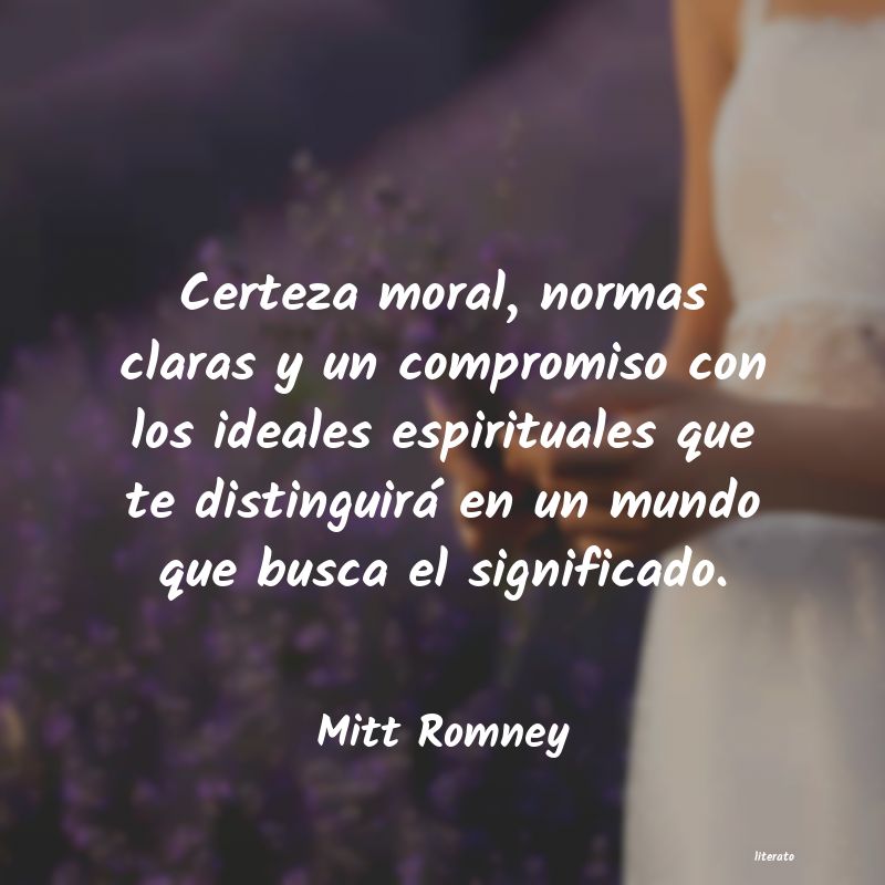 Frases de Mitt Romney