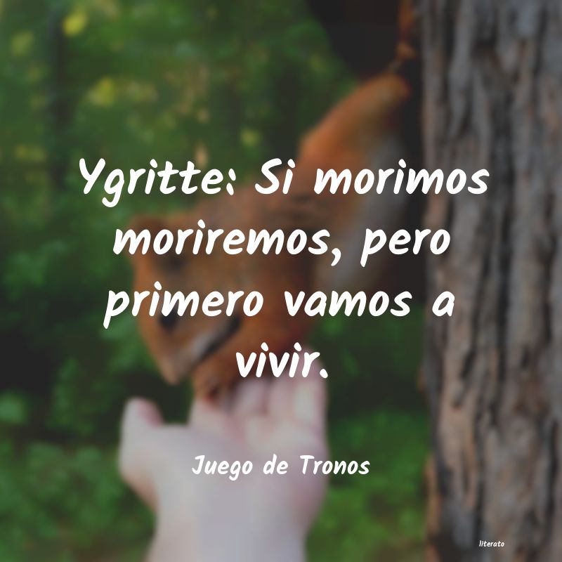 frases de Juego de Tronos