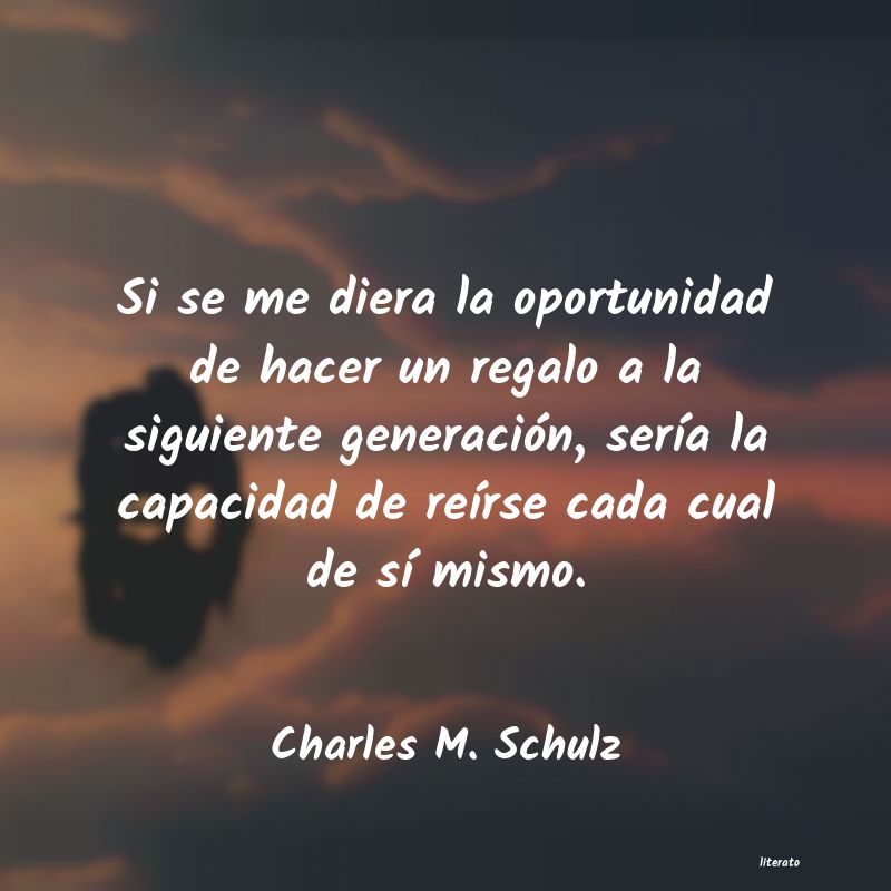 Frases de Charles M. Schulz
