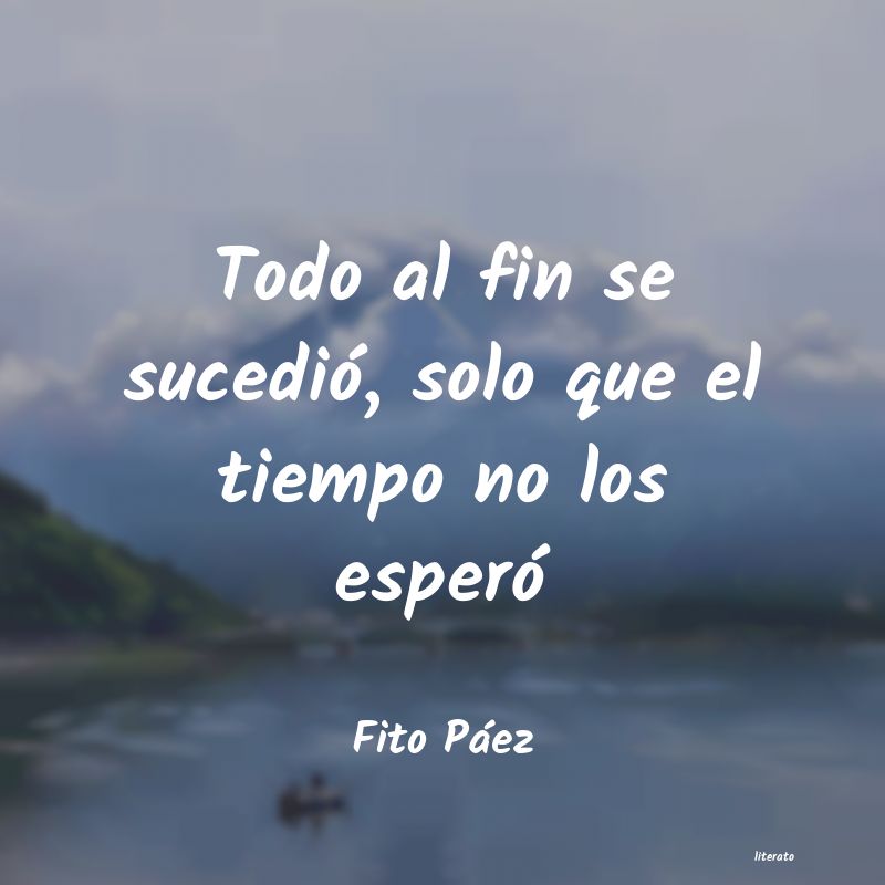 Frases de Fito Páez