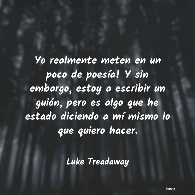 frases de Luke Treadaway