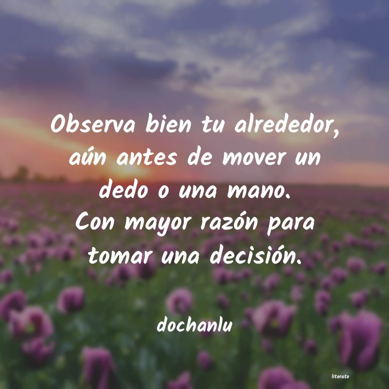 frases de dochanlu