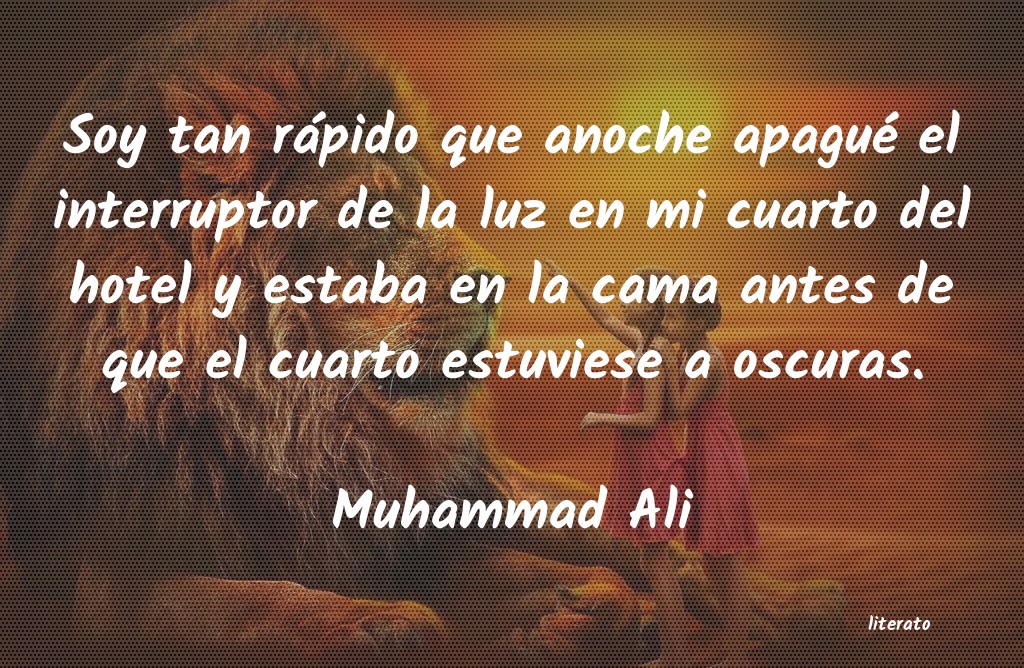 frases de Muhammad Ali