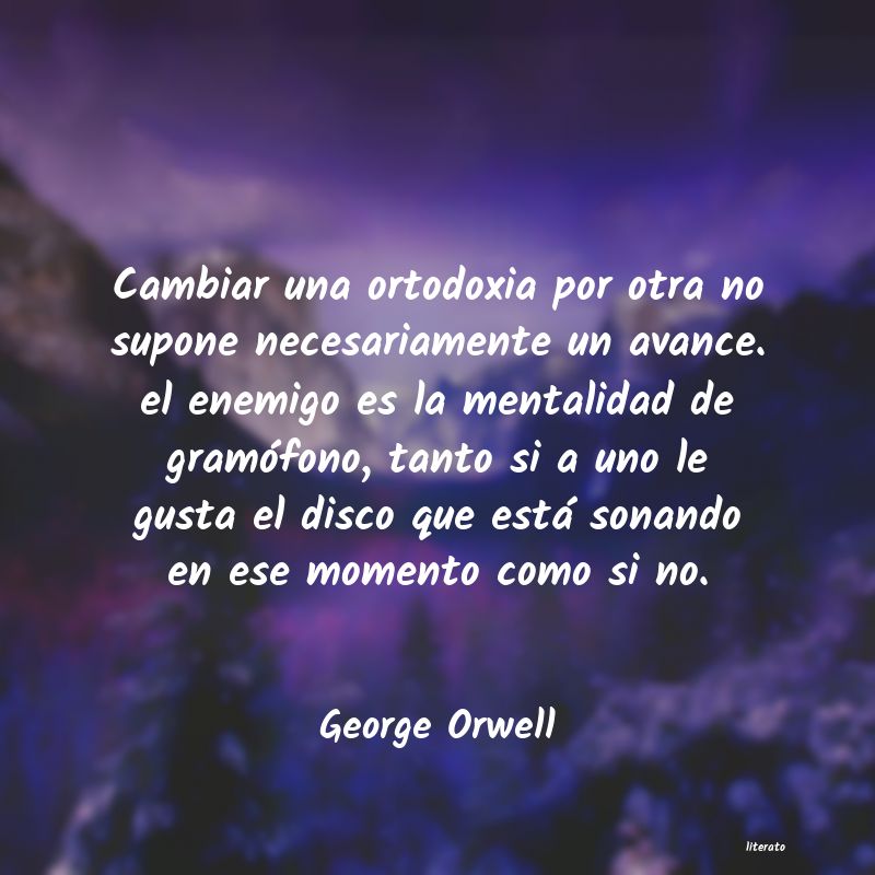 Frases de George Orwell