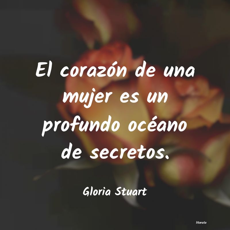 Frases de Gloria Stuart