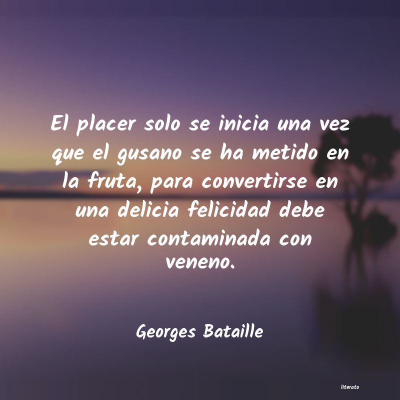 frases de Georges Bataille