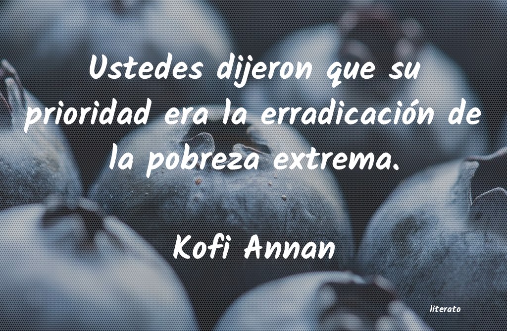 Frases de Kofi Annan