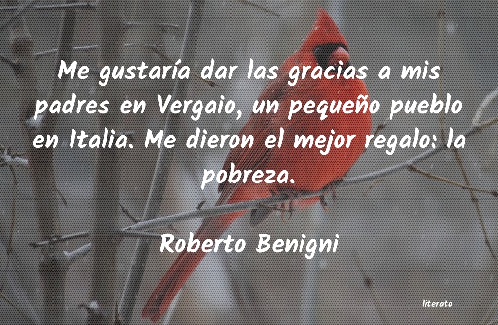 Frases de Roberto Benigni