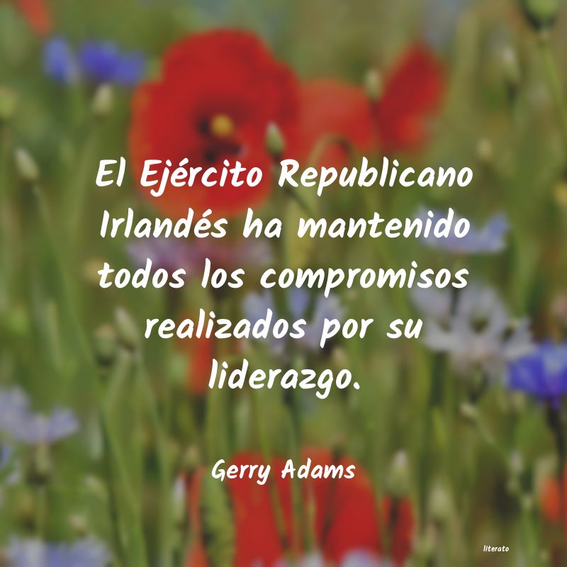 Frases de Gerry Adams
