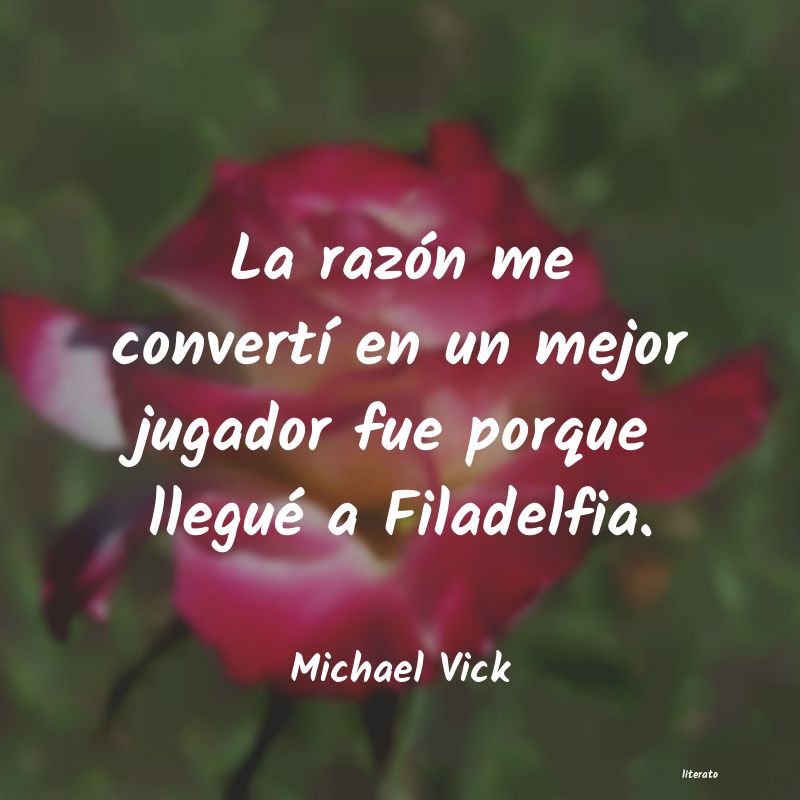 Frases de Michael Vick