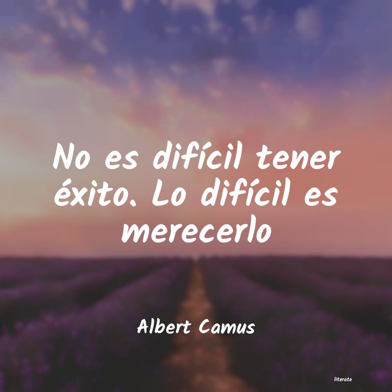 Frases de Albert Camus