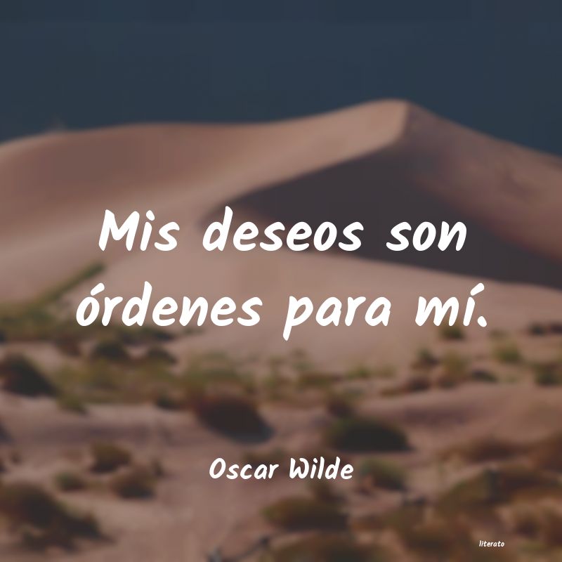 frases de Oscar Wilde