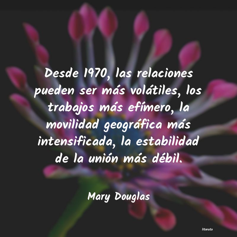 Frases de Mary Douglas