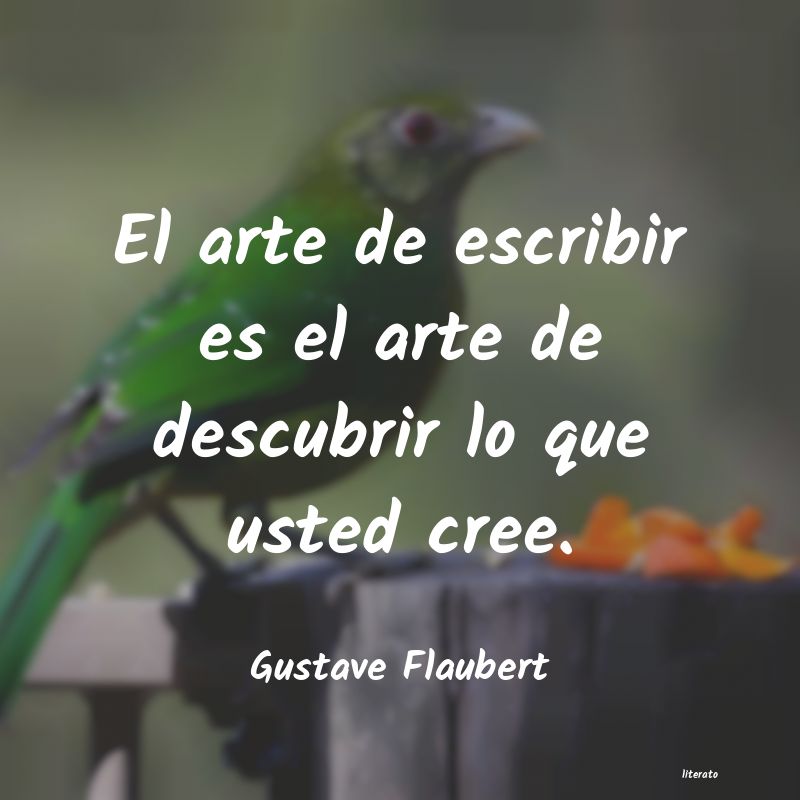 Frases de Gustave Flaubert