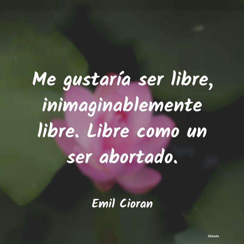 Frases de Emil Cioran