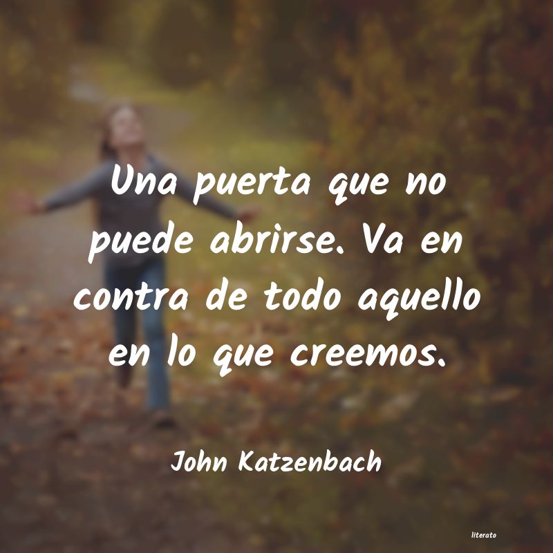 frases de John Katzenbach