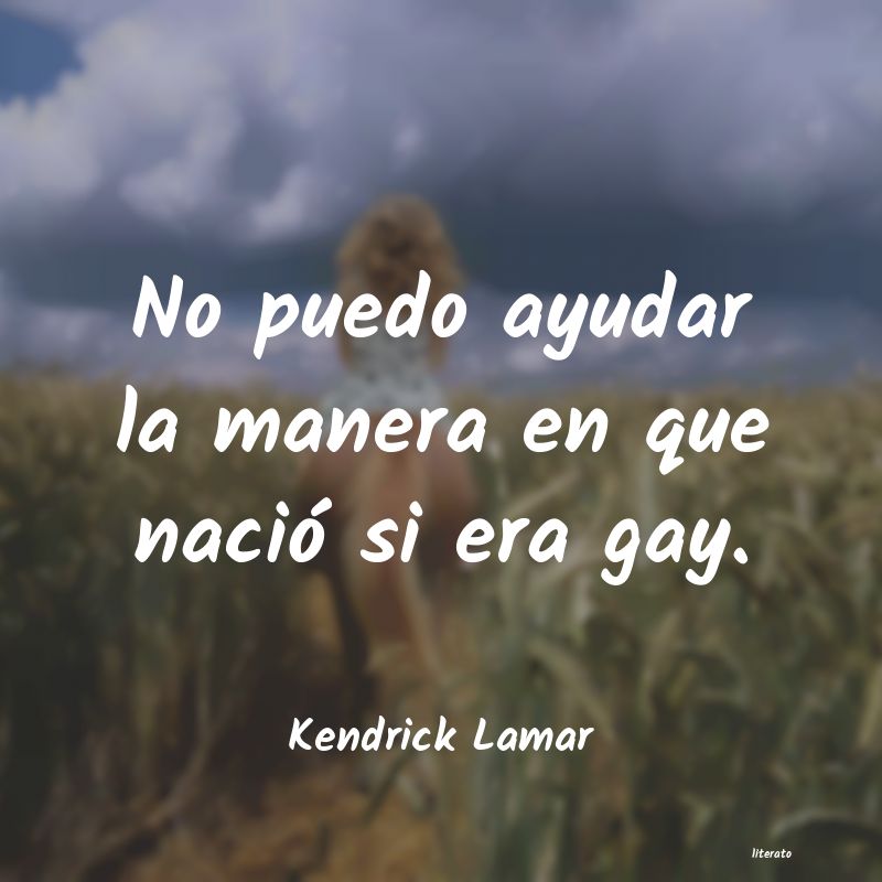 frases de Kendrick Lamar