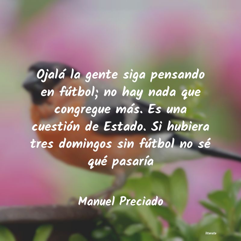 Frases de Manuel Preciado