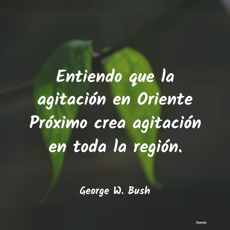 Frases de George W. Bush