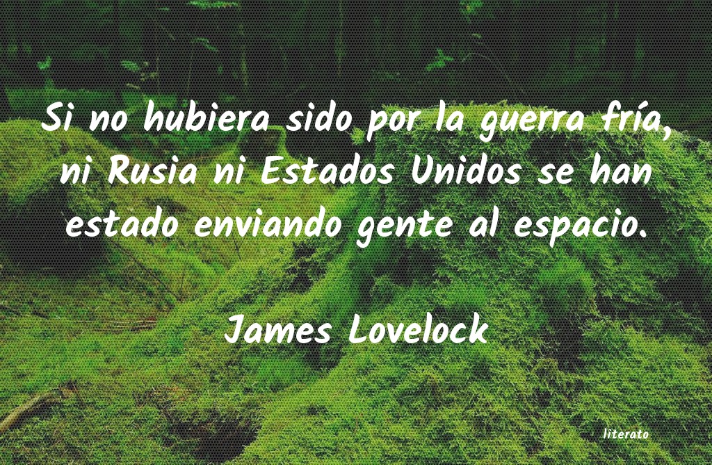 Frases de James Lovelock