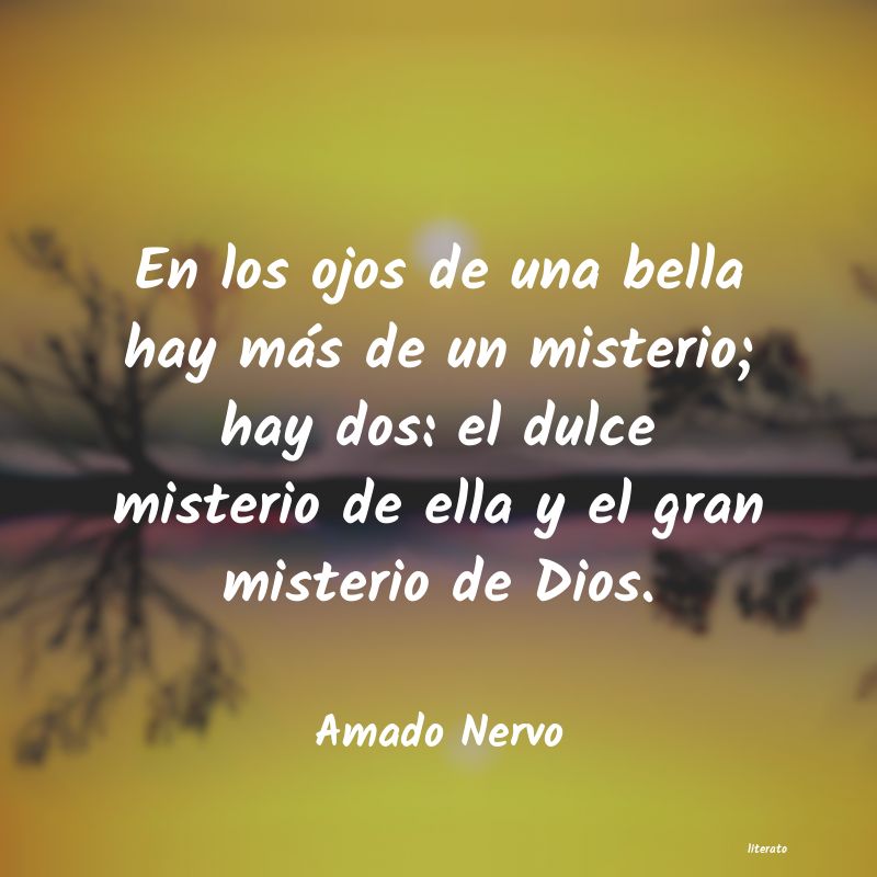 Frases de Amado Nervo