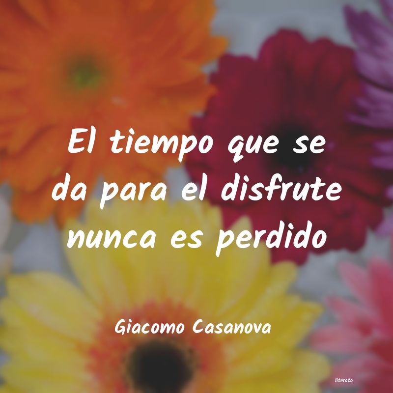 Frases de Giacomo Casanova