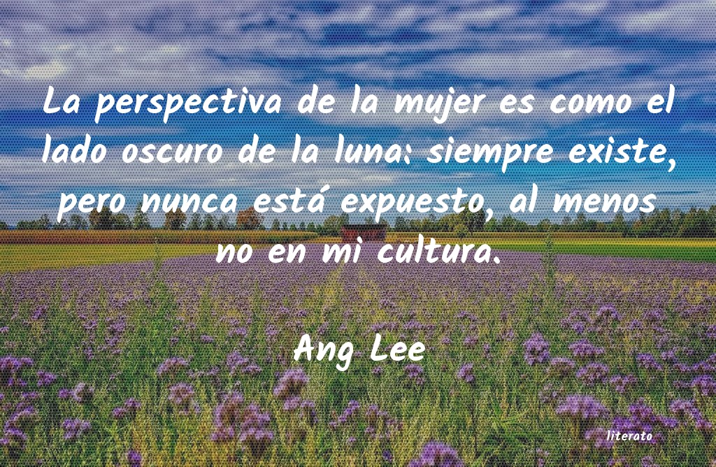 frases de Ang Lee