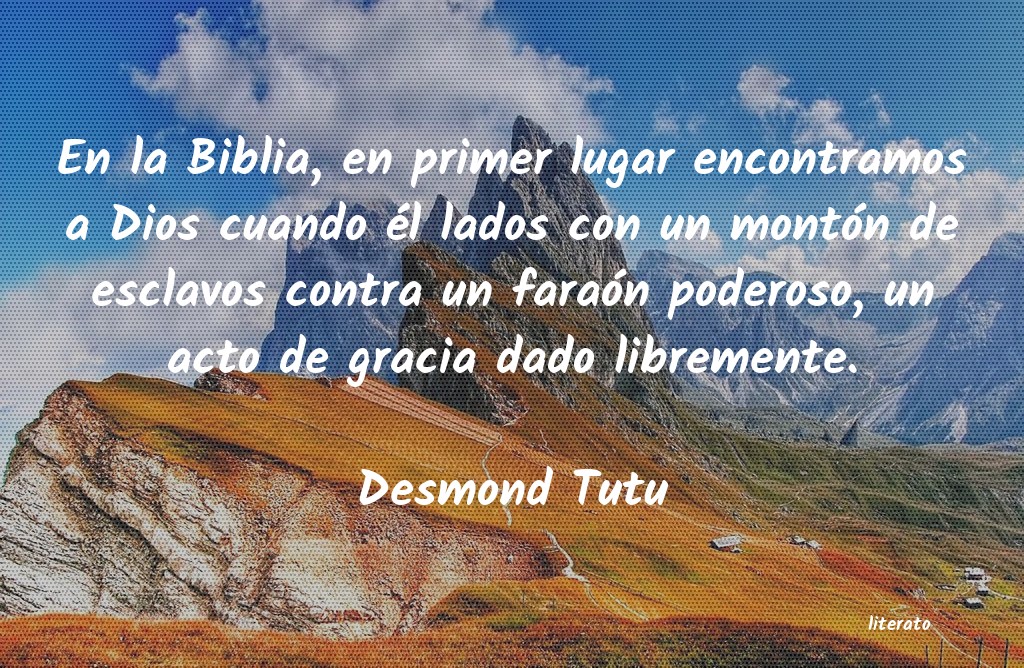 Frases de Desmond Tutu