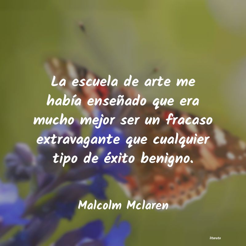 Frases de Malcolm Mclaren