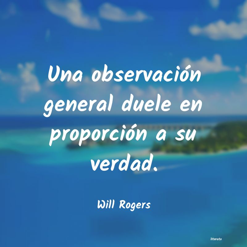 Frases de Will Rogers