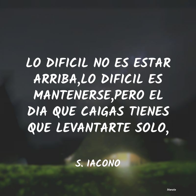 frases de S. IACONO