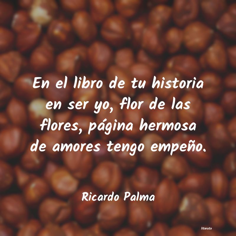 Frases de Ricardo Palma