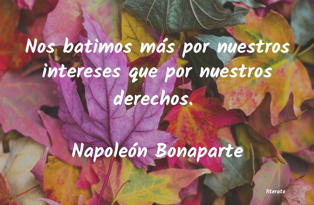 Frases de Napoleón Bonaparte